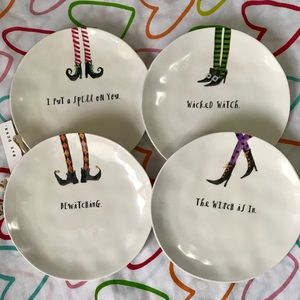 Rae Dunn Halloween Plates *